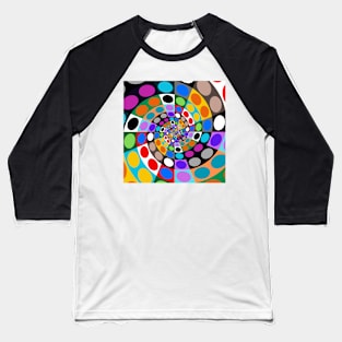 Points circle Baseball T-Shirt